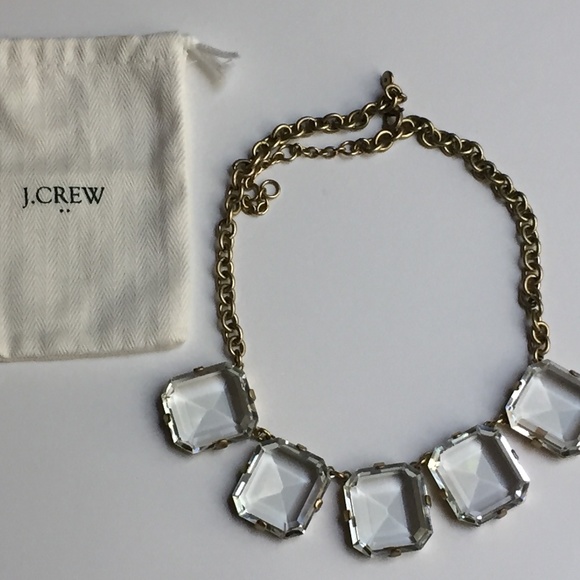 J Crew Jeweled Necklace